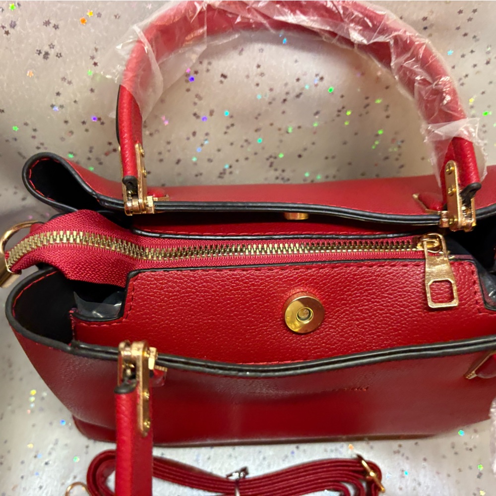 Red Women's Bag - Picture 4 of 5